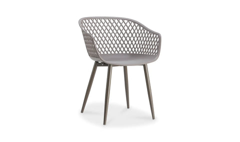 Piazza Outdoor Chair Grey - Set Of Two