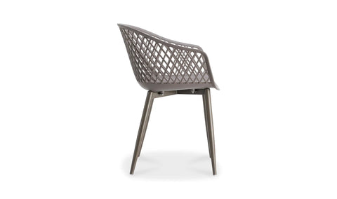 Piazza Outdoor Chair Grey - Set Of Two
