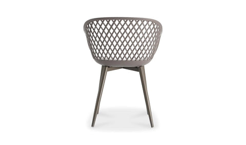 Piazza Outdoor Chair Grey - Set Of Two