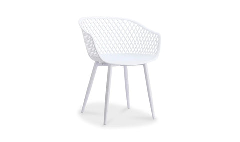 Piazza Outdoor Chair White - Set Of Two