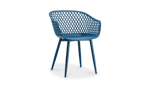Piazza Outdoor Chair Blue - Set Of Two