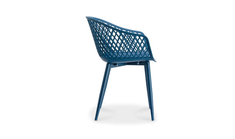 Piazza Outdoor Chair Blue - Set Of Two
