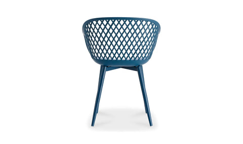Piazza Outdoor Chair Blue - Set Of Two