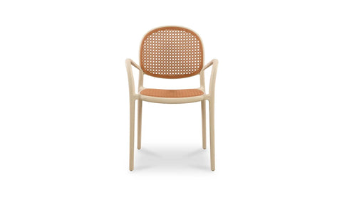 Soren Outdoor Dining Chair White-Set of Two