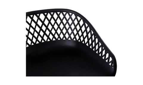 Piazza Outdoor Barstool Black - Set Of Two