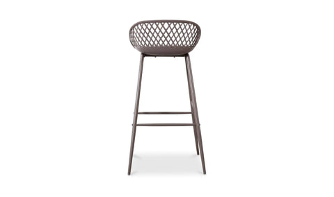 Piazza Outdoor Barstool Grey - Set Of Two