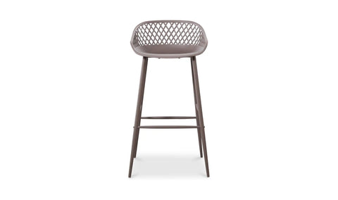 Piazza Outdoor Barstool Grey - Set Of Two