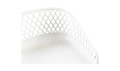 Piazza Outdoor Barstool White - Set Of Two
