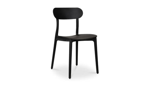 Kent Outdoor Dining Chair Black - Set Of Two