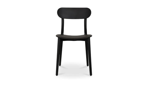Kent Outdoor Dining Chair Black - Set Of Two