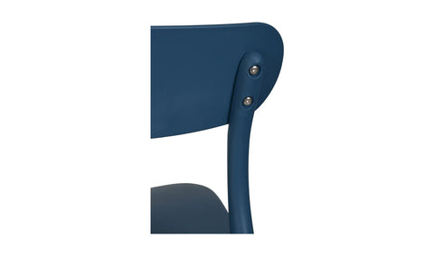 Kent Outdoor Dining Chair Navy - Set Of Two