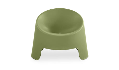 Nolla Outdoor Accent Chair Set of Two Green