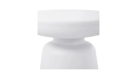 Ruth Outdoor Side Table White