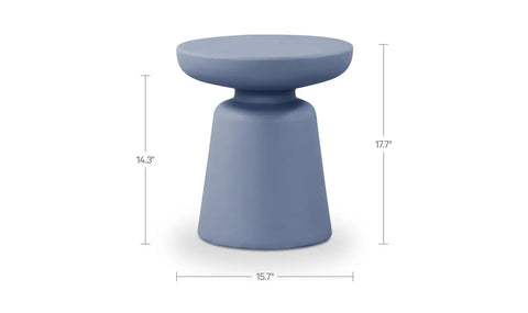 Ruth Outdoor Side Table Blue