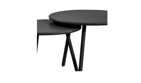 Kari Outdoor Nesting Coffee Table Black