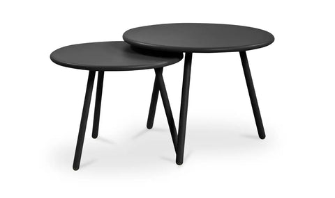 Kari Outdoor Nesting Coffee Table Black