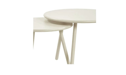 Kari Outdoor Nesting Coffee Table Cream