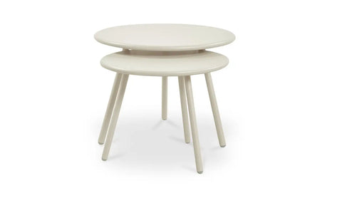 Kari Outdoor Nesting Coffee Table Cream