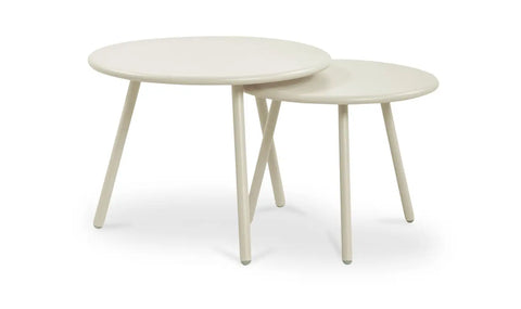 Kari Outdoor Nesting Coffee Table Cream