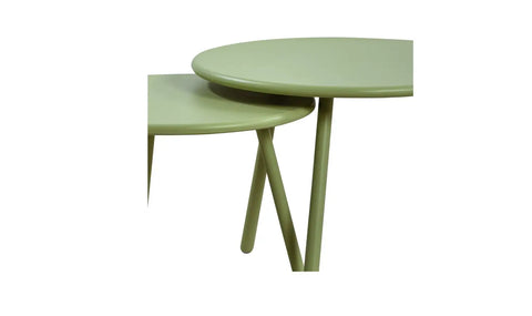 Kari Outdoor Nesting Coffee Table Green