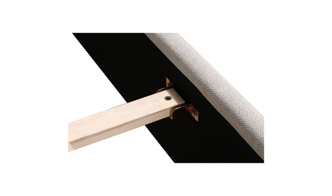 Luzon Queen Bed Light Grey