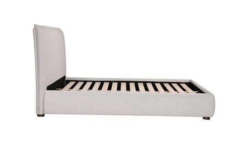 Luzon King Bed Light Grey