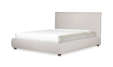 Luzon King Bed Light Grey