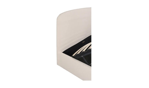 Joan Queen Storage Bed Cream