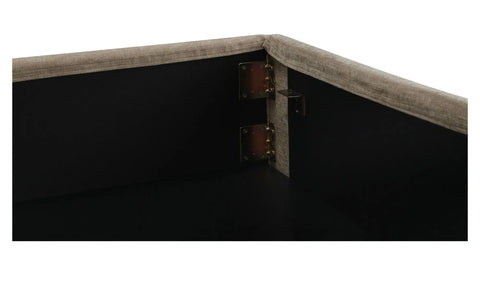 Joan Queen Storage Bed Taupe