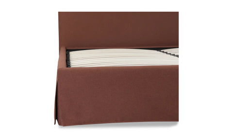 Joan King Storage Bed Rust