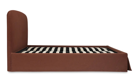 Joan King Storage Bed Rust