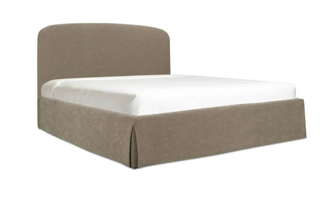 Joan King Storage Bed Light Taupe