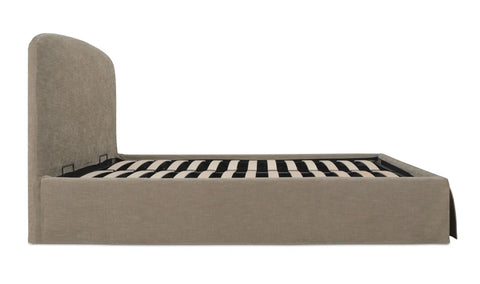 Joan King Storage Bed Light Taupe