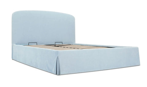 Joan King Storage Bed Light Blue