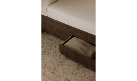 Sophia Queen Storage Bed Brown