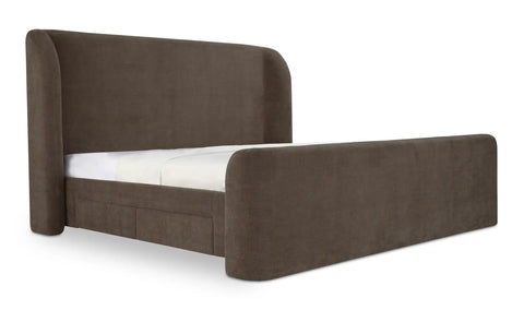 Sophia Queen Storage Bed Brown