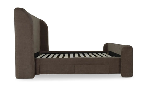 Sophia Queen Storage Bed Brown