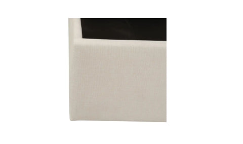 Sebastion King Storage Bed Cream
