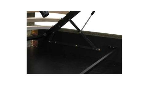 Sebastion King Storage Bed Green