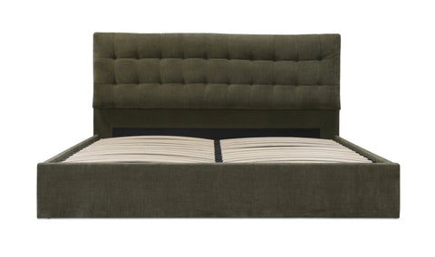 Sebastion King Storage Bed Green