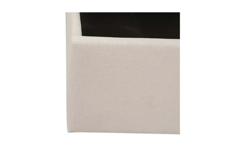 Sebastion Queen Storage Bed Cream