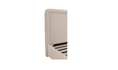 Simon King Storage Bed Flecked Beige