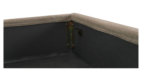 Weston King Storage Bed Brown