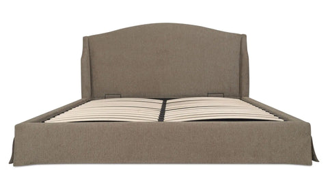 Weston King Storage Bed Brown