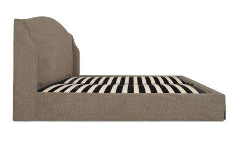 Weston Queen Storage Bed Brown