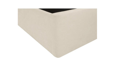 Maggie King Storage Bed Cream
