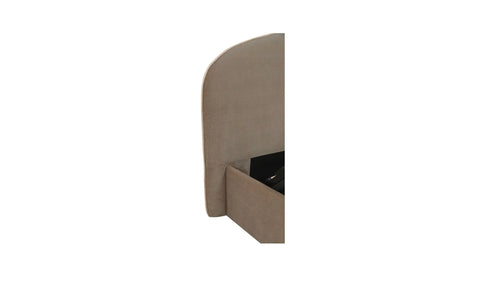 Maggie King Storage Bed Taupe