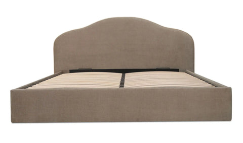 Maggie King Storage Bed Taupe