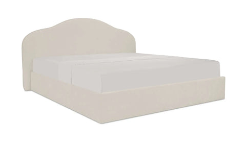 Maggie Queen Storage Bed Cream