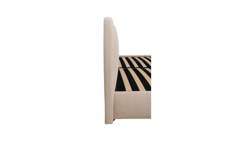 Colin Queen Storage Bed Light Brown